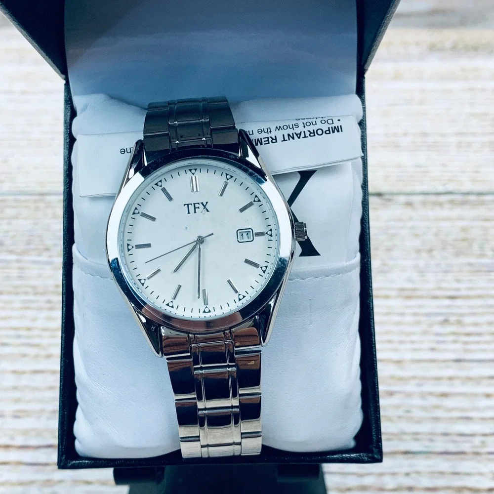 TFX by Bulova 36B100 Stainless Steel Watch with Date Japan Movement In‎ Box